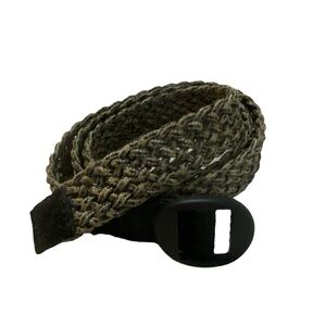Bates Braided Belt With Oval Slide